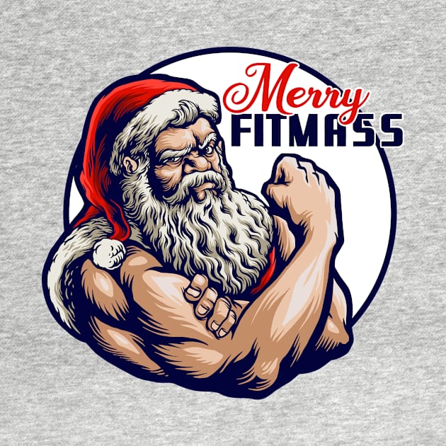 Strong Santa - Merry Fitmass by Acid_rain